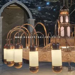 Lampu Masjid Nabawi Material Tembaga